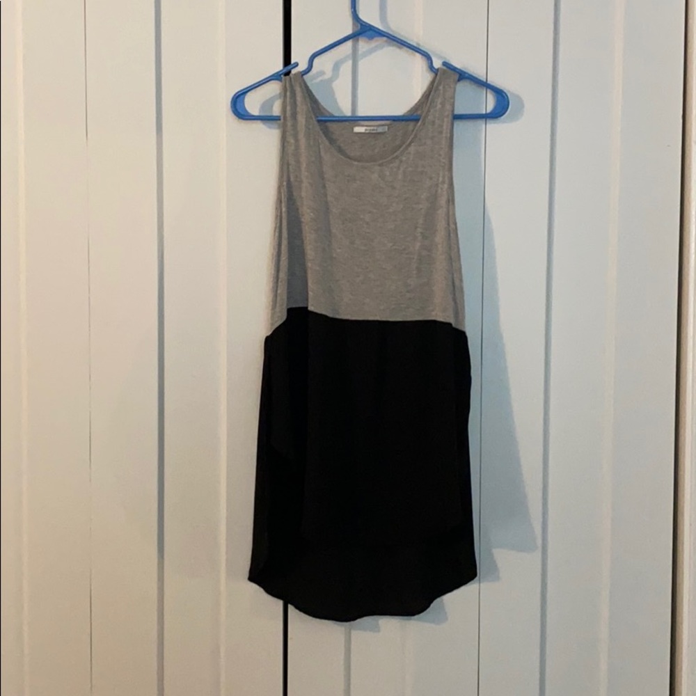 High low style tank top
